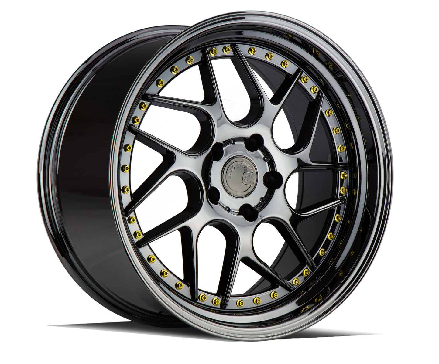 Aodhan 19x9.5 DS01 Series | Gloss Black | 5x114.3 | +15 | 73.1