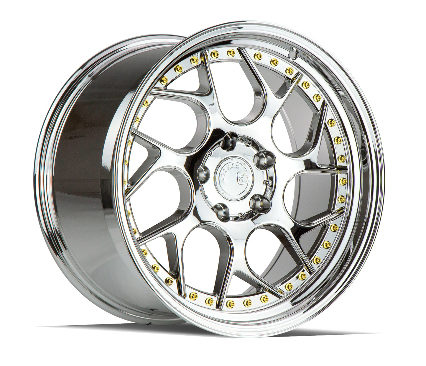 Aodhan 18x9.5 DS01 Series | Silver w/Machined Lip | 5x114.3 | +15 | 73.1