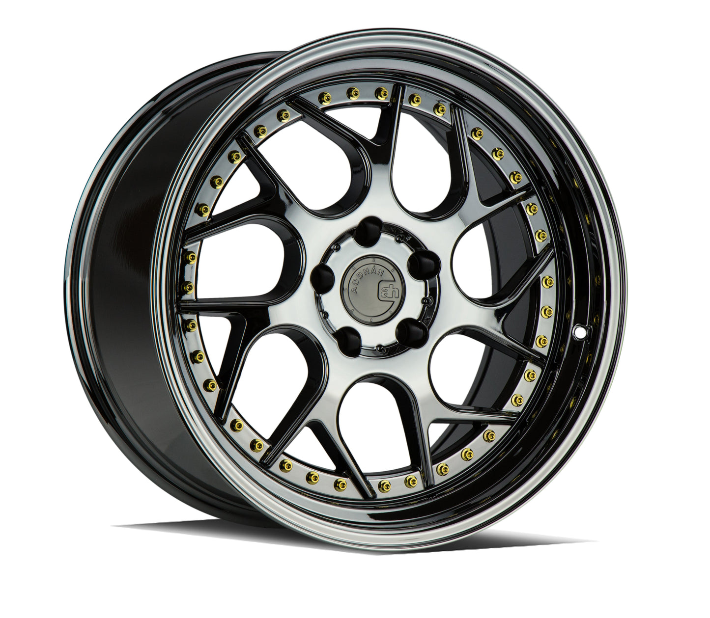 Aodhan 19x9.5 DS01 Series | Gloss Black | 5x114.3 | +22 | 73.1