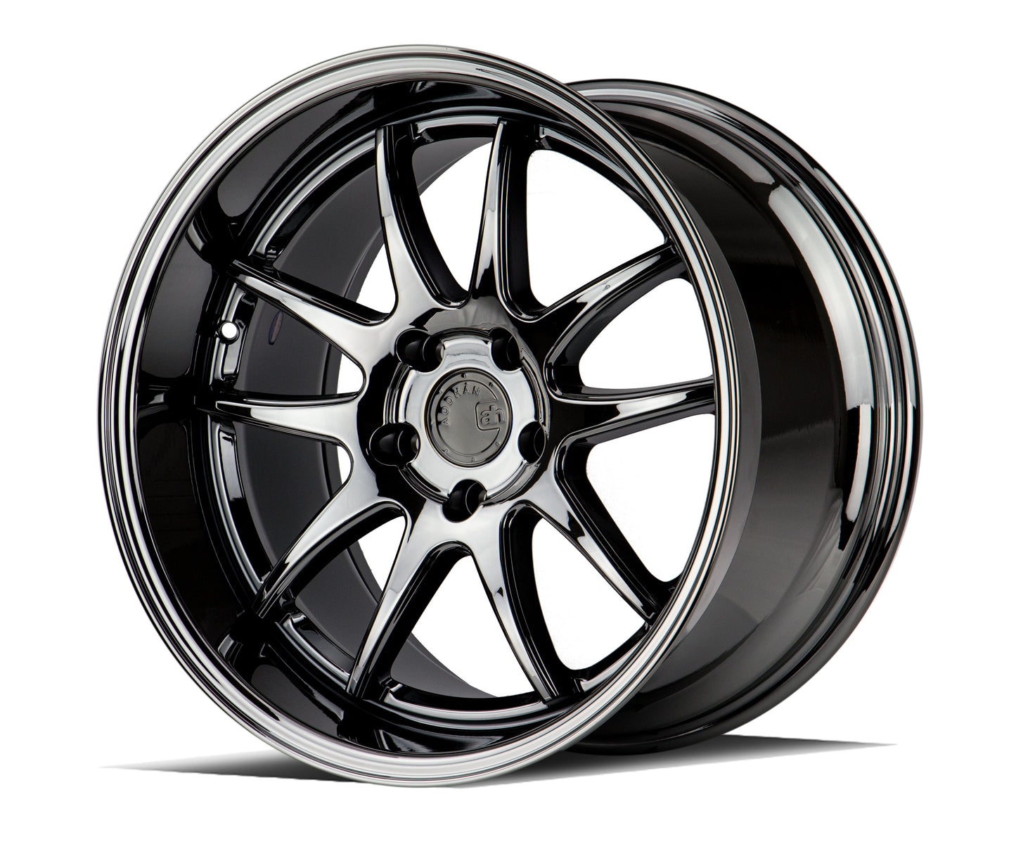 Aodhan 18x9.5 DS02 Series | Black Vacuum | 5x114.3 | +22 | 73.1