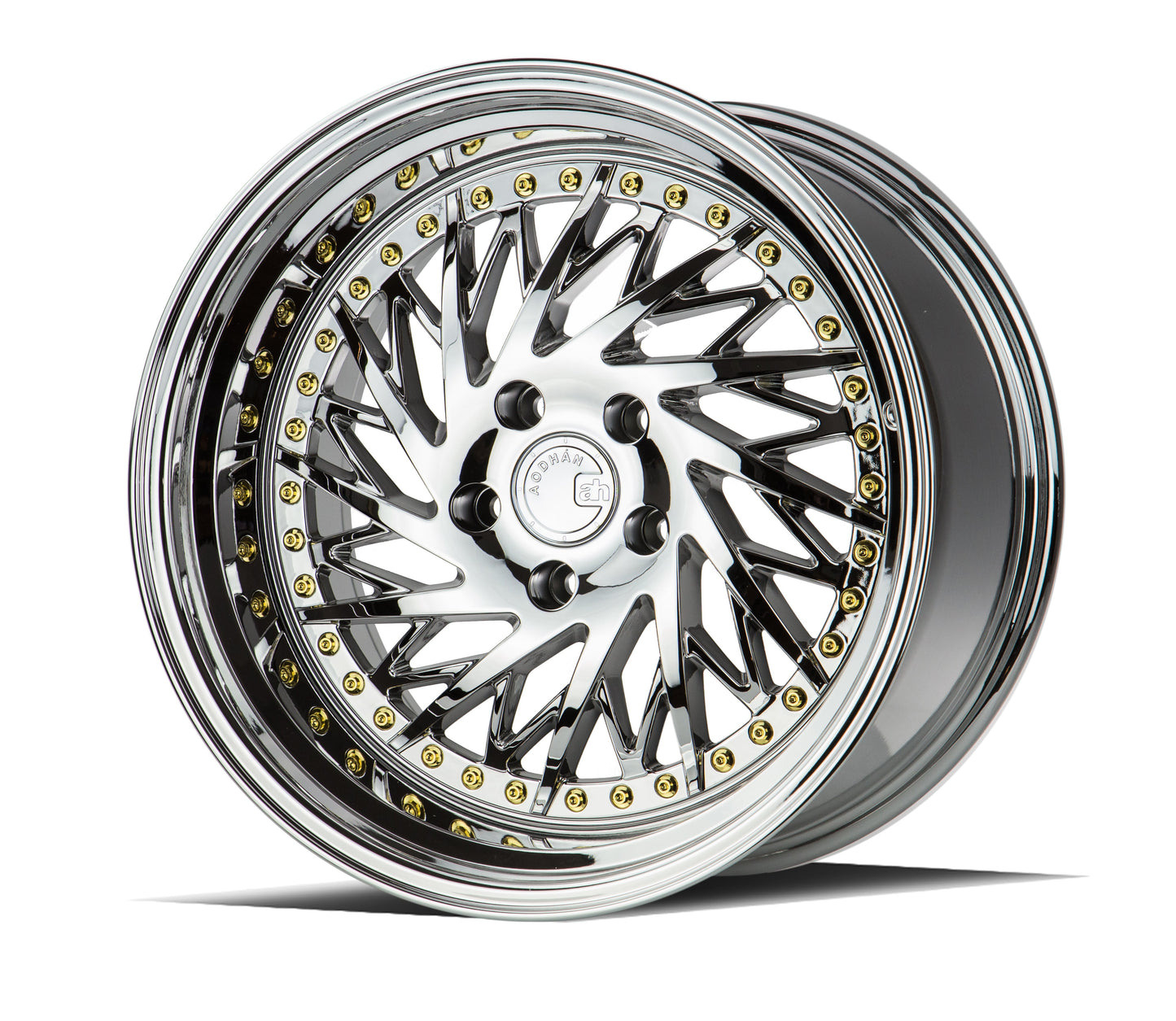 Aodhan 18x9.5 DS03 Series | Gold Vacuum | 5x114.3 | +30 | 73.1