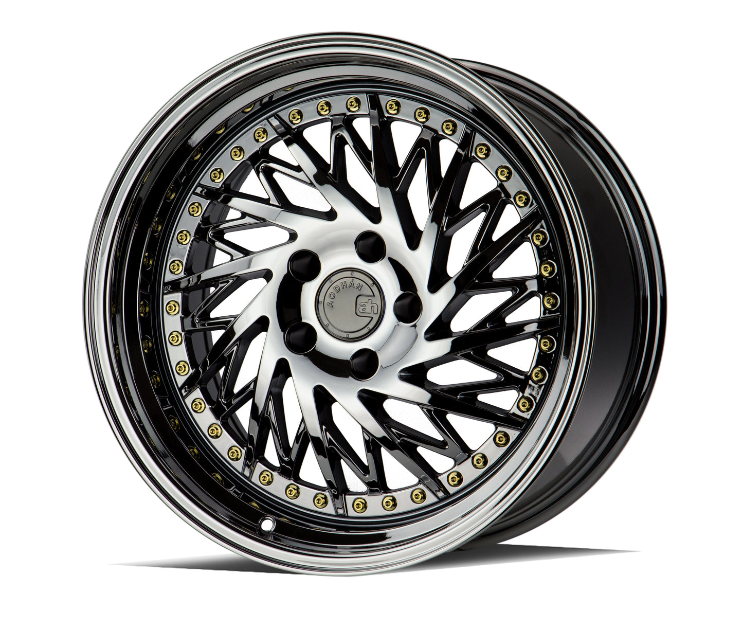 Aodhan 18x9.5 DS03 Series | Black Vacuum | 5x114.3 | +15 | 73.1