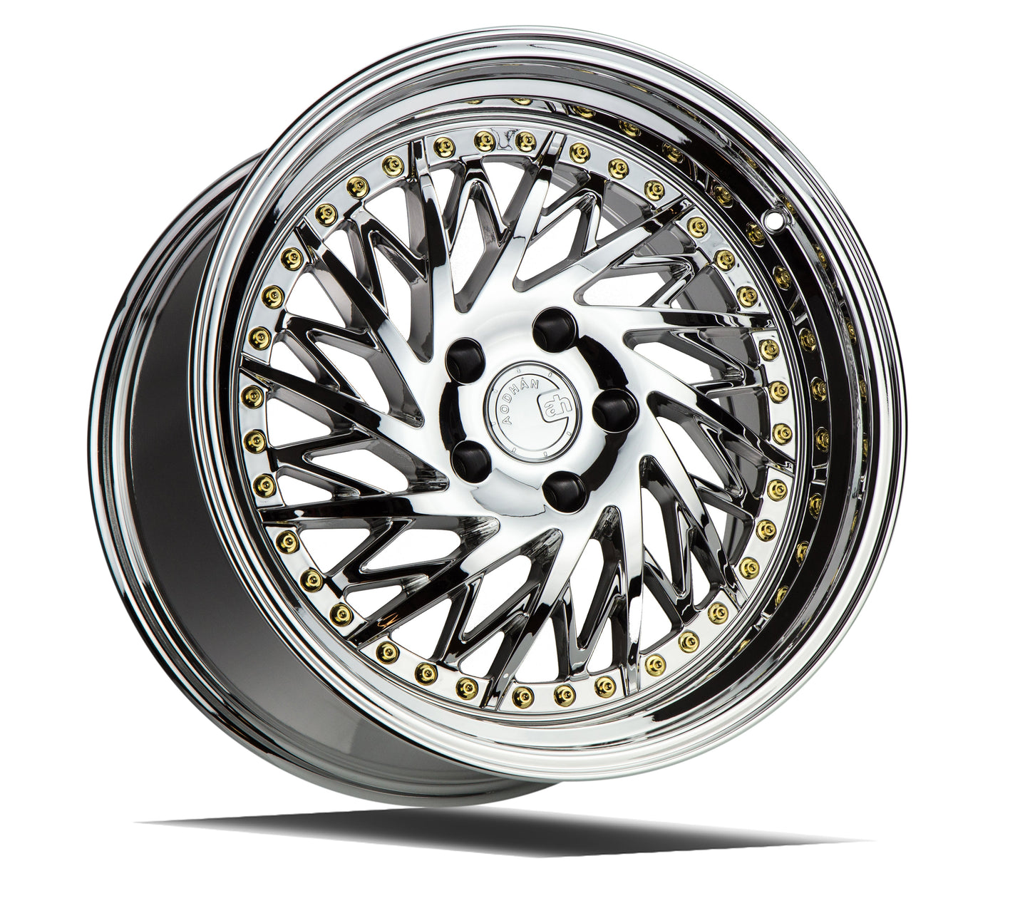 Aodhan 18x10.5 DS03 Series | Gold Vacuum | 5x114.3 | +22 | 73.1