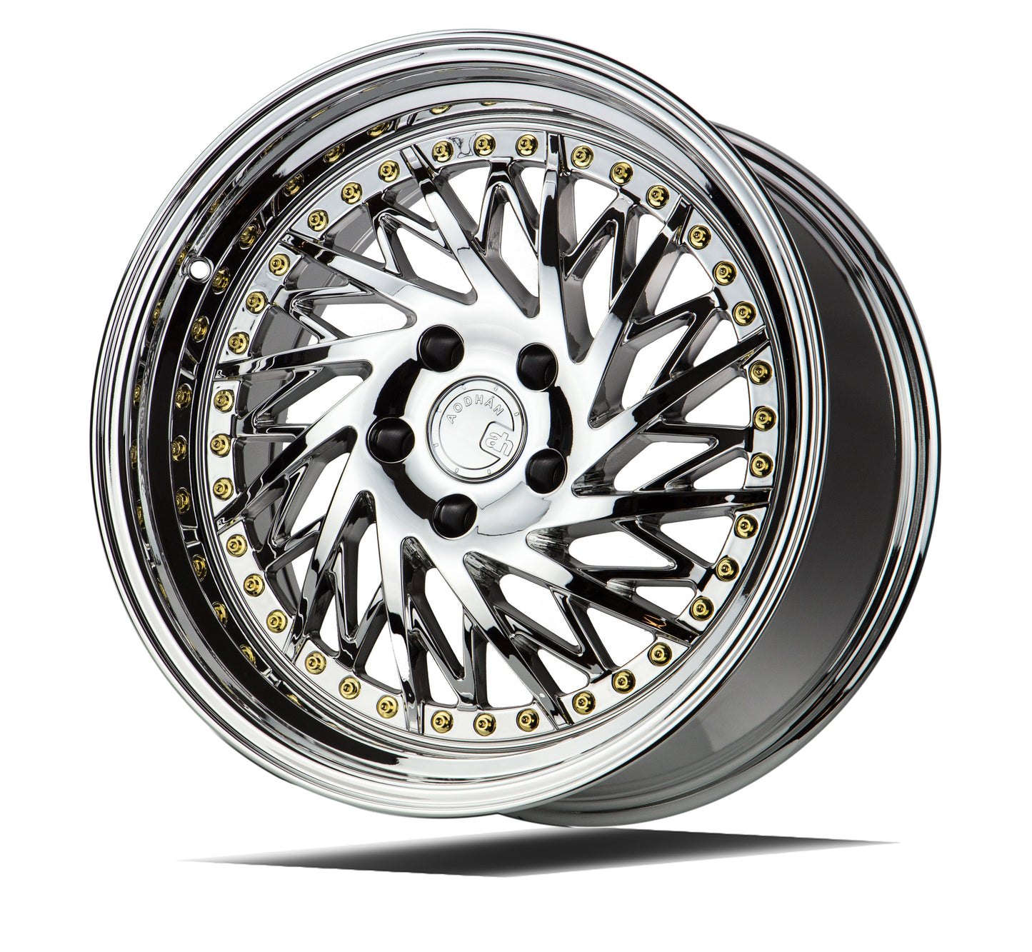 Aodhan 18x10.5 DS03 Series | Gold Vacuum | 5x114.3 | +22 | 73.1