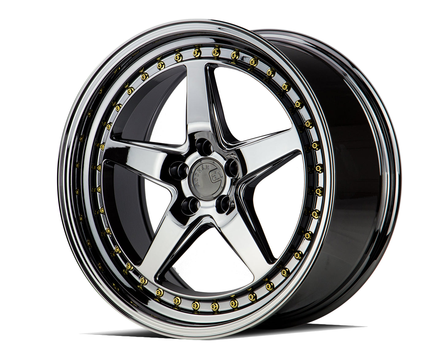 Aodhan 19x9.5 DS05 Series | Silver w/Machined Face | 5x114.3 | +22 | 73.1