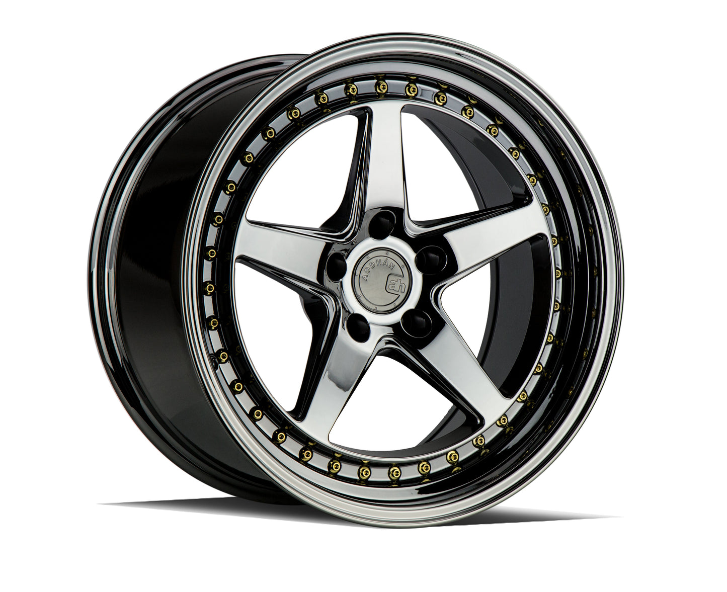Aodhan 18x9.5 DS05 Series | Gloss Black | 5x114.3 | +22 | 73.1