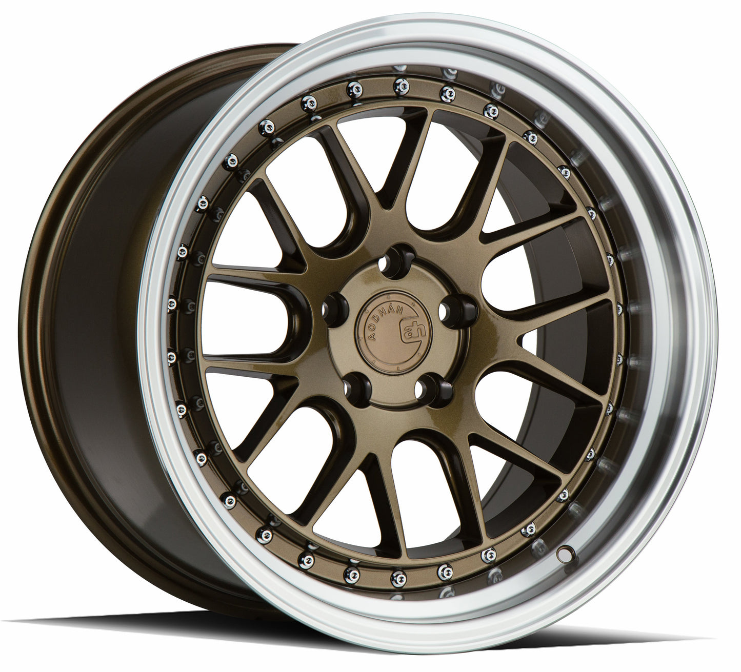 Aodhan 18x8.5 DS06 Series | Silver w/Machined Face | 5x100 | +35 | 73.1