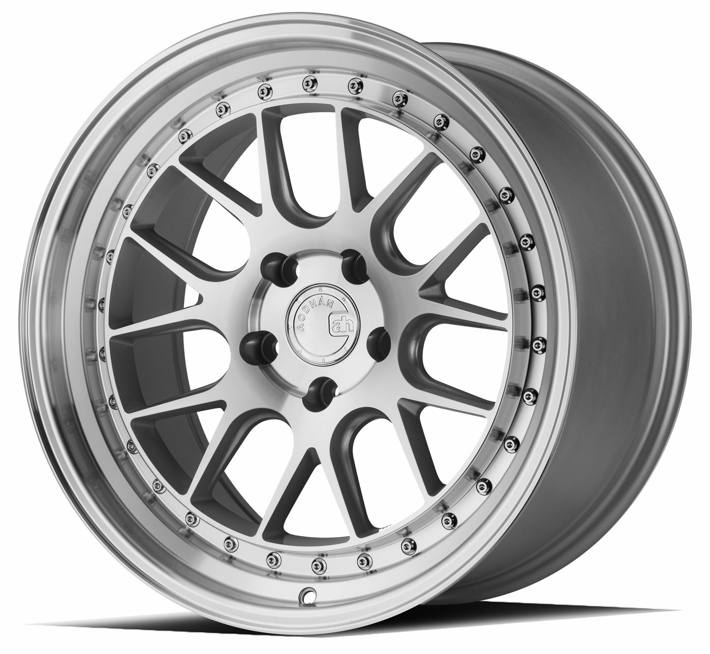 Aodhan 19x9.5 DS06 Series | Silver w/Machined Face | 5x114.3 | +22 | 73.1