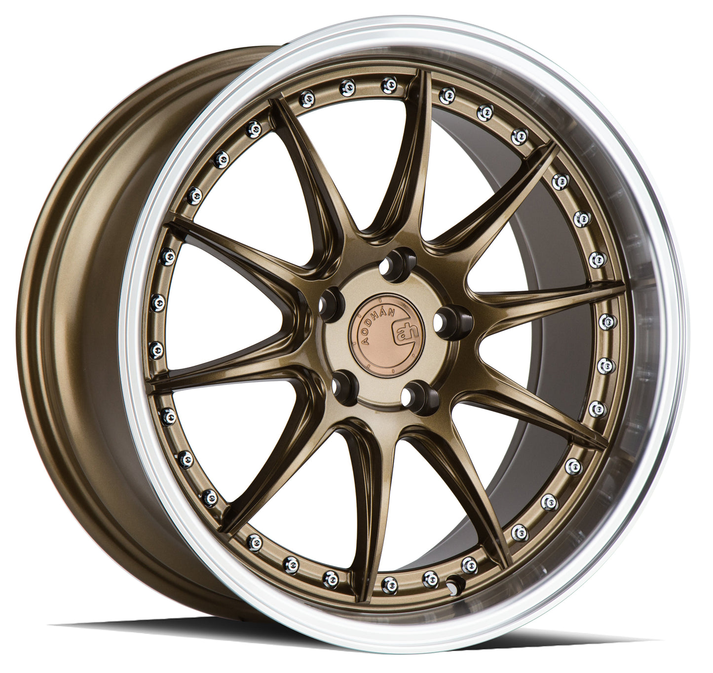 Aodhan 18x9.5 DS07 Series | Silver w/Machined Face | 5x100 | +35 | 73.1