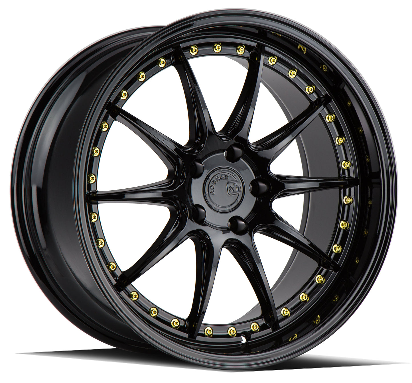 Aodhan 18x9.5 DS07 Series | Gloss Black | 5x114.3 | +15 | 73.1