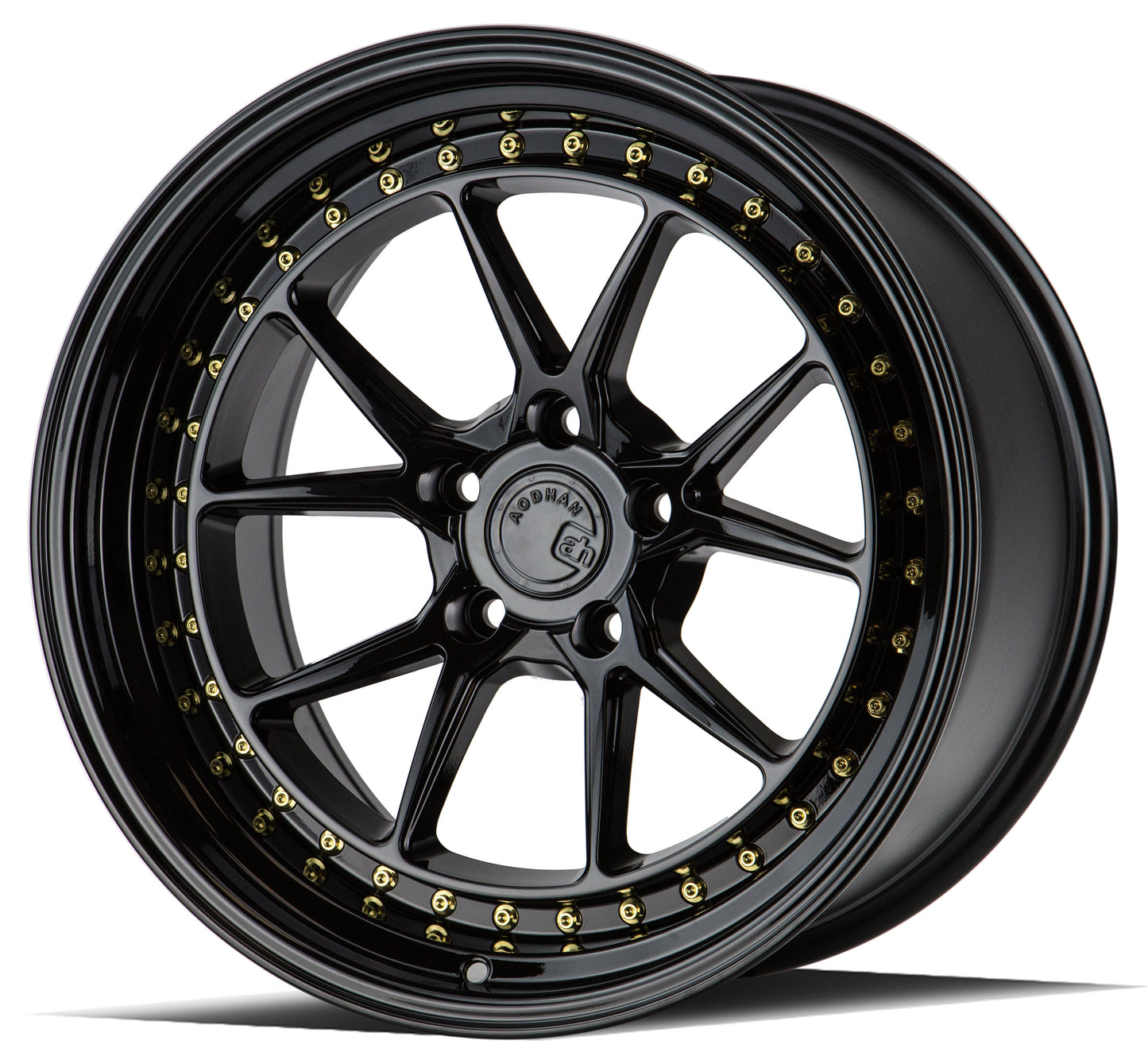 Aodhan 18x9.5 DS08 Series | Gloss Black | 5x120 | +35 | 72.6