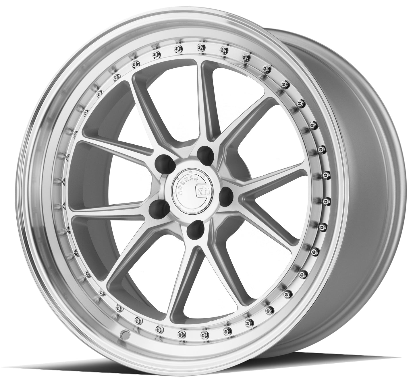 Aodhan 18x10.5 DS08 Series | Silver w/Machined Face | 5x114.3 | +22 | 73.1