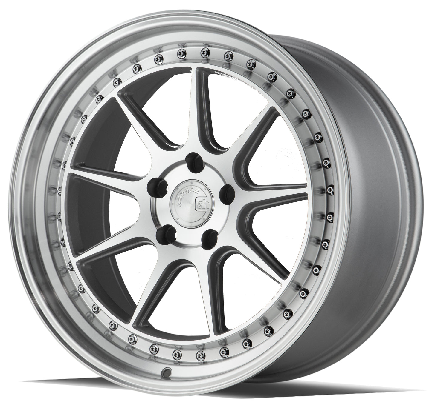 Aodhan 18x9.5 DS-X Series | Silver w/Machined Face | 5x114.3 | +30 | 73.1