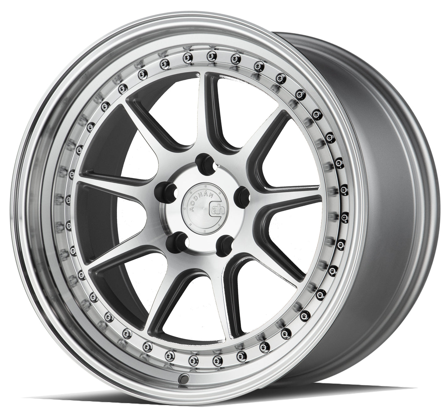 Aodhan 18x10.5 DS-X Series | Silver w/Machined Face | 5x114.3 | +15 | 73.1