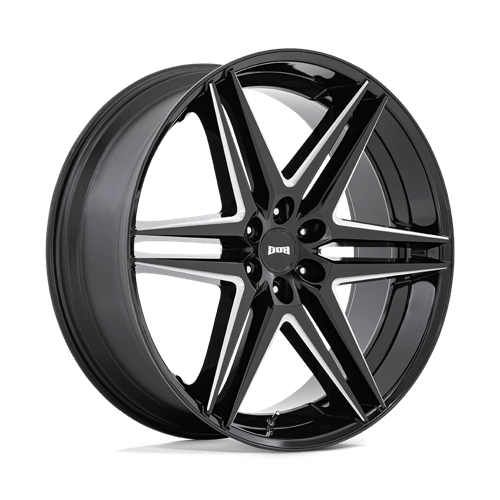 DUB 1PC DIRTY DOG 26X10 6X5.5 106 NBL +25 Wheels