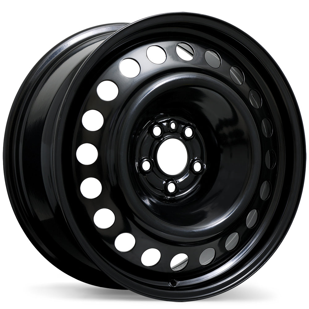 Steel Wheel 18x8.0 5x108mm +50 63.4mm BLK
