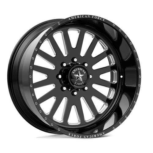 American Force ATOM SS 24X12 8X170 -40 BLACK Wheels