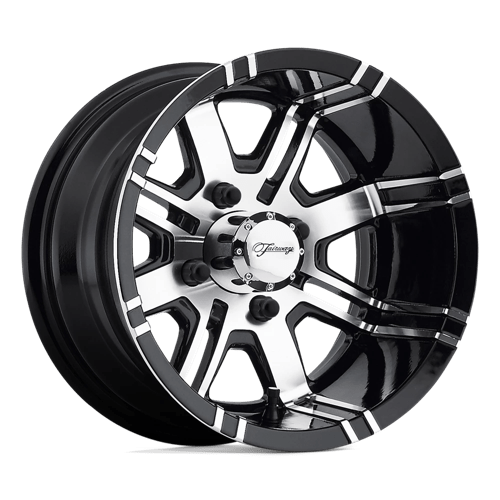 Fairway Alloys AGGRESSOR UTV 12X7 MACH G-BLACK -40MM Wheels