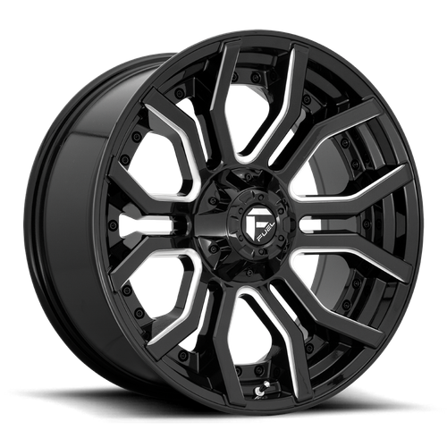 Fuel 1PC D711 RAGE 24X12 6X135/5.5 106.1 NBL -44M Wheels