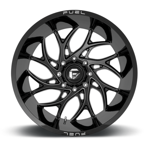 Fuel 1PC RUNNER 24X14 8X170 125.1 NBL -75MM Wheels