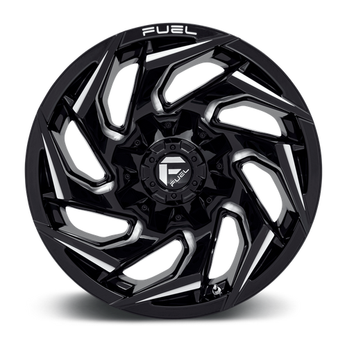 Fuel 1PC REACTION 17X9 5X5.5/150 110.2 NBL -12MM Wheels