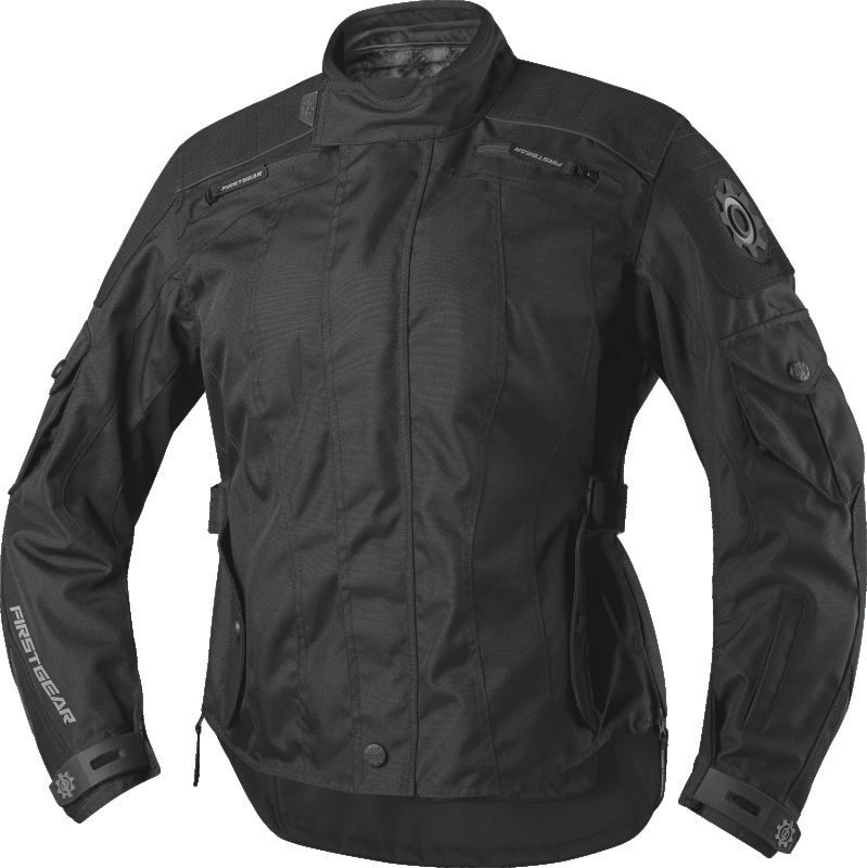FIRSTGEAR Voyage Jacket Womens Black/Grey - Large