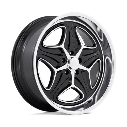 Foose 1PC F171 22X9 5X5.0 G-BLK MACH 15MM Wheels