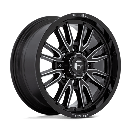 Fuel 1PC CLASH 8 20X9 8X180 124 NBL +20 Wheels