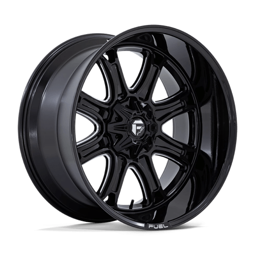 Fuel 1PC DARKSTAR 22X9 6X135/5.5 +1 G-BLK MILL Wheels