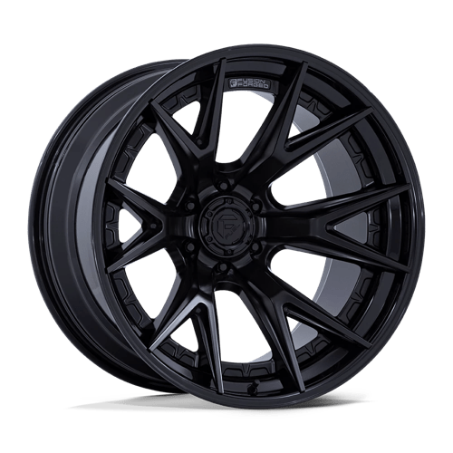Fuel 1PC CATALYST 22X10 6X5.5 106 -18 M-BLK G-BLK Wheels