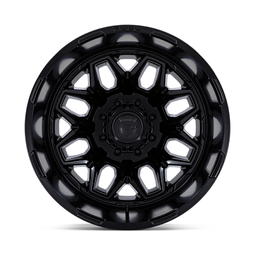 Fuel 1PC FLUX DRW 20X8.25 8X200 -201 BLK-OUT (DR) Wheels