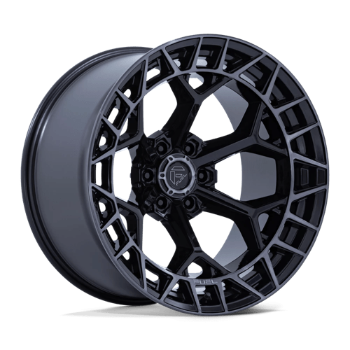Fuel 1PC CHARGER 20X9 6X135 87 +20 G-BLK BRS-DDT Wheels