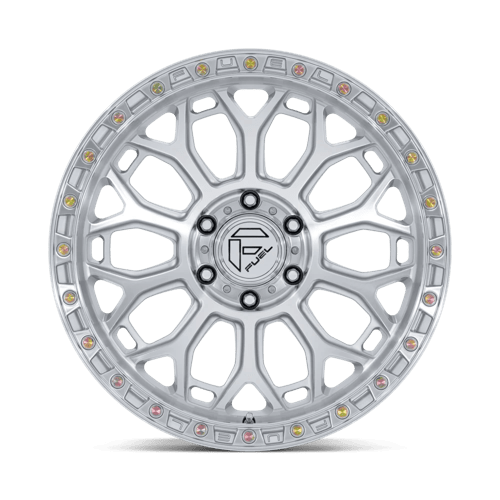 Fuel 1PC TALON 17X9 5X5 71 +1 G-SLV-MCH Wheels