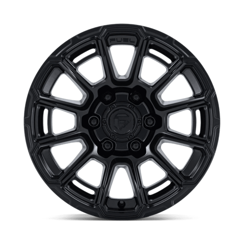 Fuel 1PC FOXHOUND 17X9 6X135 87 +1 BLK-OUT Wheels