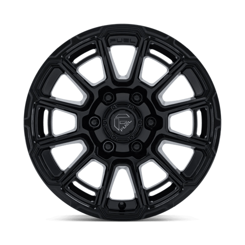 Fuel 1PC FOXHOUND 17X9 6X5.5 106 +1 G-BLK Wheels