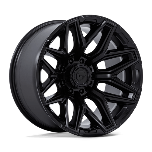 Fuel 1PC FLUX 20X10 8X180 124 -18 BLK-OUT Wheels