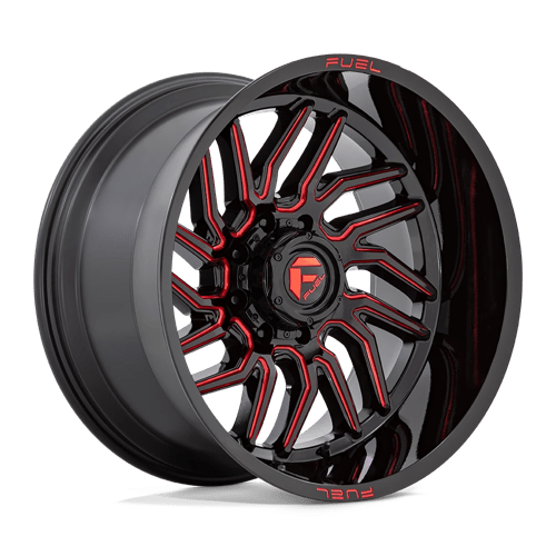 Fuel 1PC D808 20X9 5X150 G-BLK MILL-RT 20MM Wheels