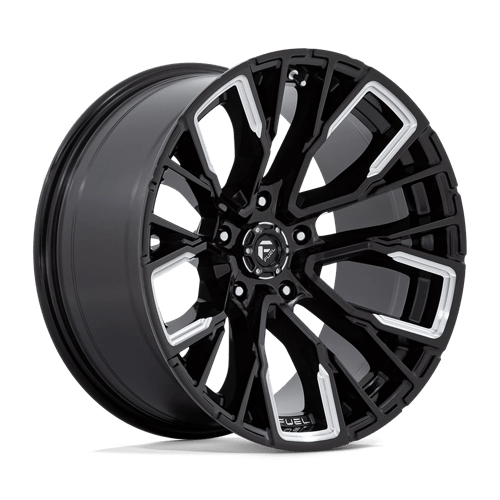 Fuel 1PC REBAR 20X10 5X5.5 78 NBL -18 Wheels