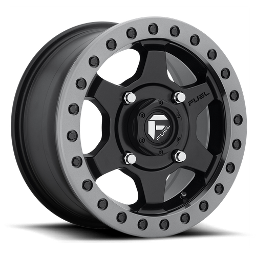 Fuel UTV D914 15X7 4X156 MT-BLK 55MM Wheels