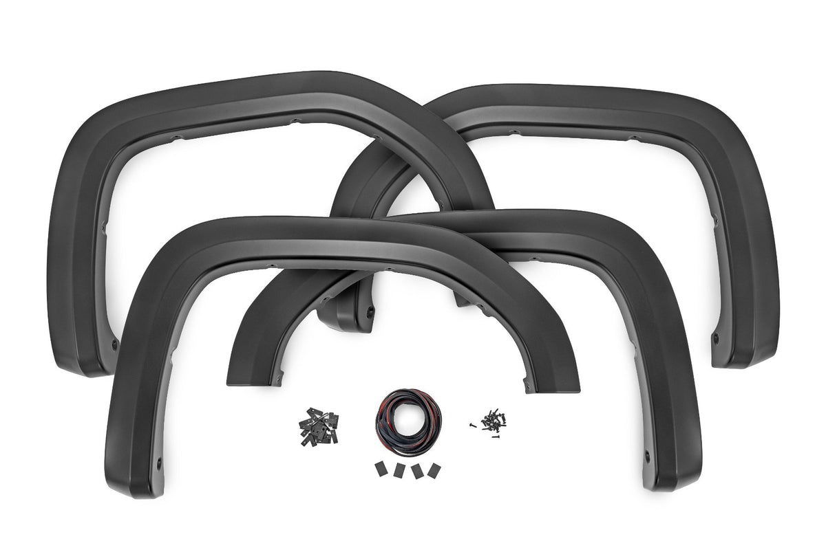 Fender Flares | Sport | GAZ Summit White | GMC Sierra 1500 2WD/4WD (2019-2025 & Classic)