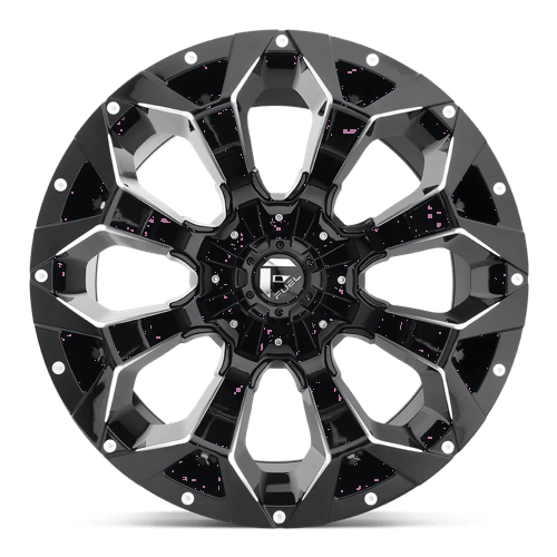 Fuel 1PC ASSAULT 20X9 5X5.5/150 110.1 NBL +20 Wheels
