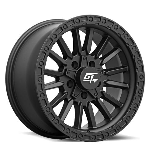 GT OFFROAD Matte Black Chamber Matte Black 18x9 8x165.1/8x170 Wheels