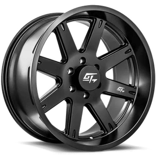 GT OFFROAD Satin Black Invasion Satin Black 17x9 5x127/5x139.7 Wheels
