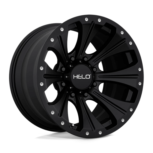 Helo HE901 20X9 6X5.5 S-BLK 18MM Wheels