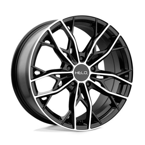 Helo HE907 18X8 5X120 G-BLK MACH 40MM Wheels