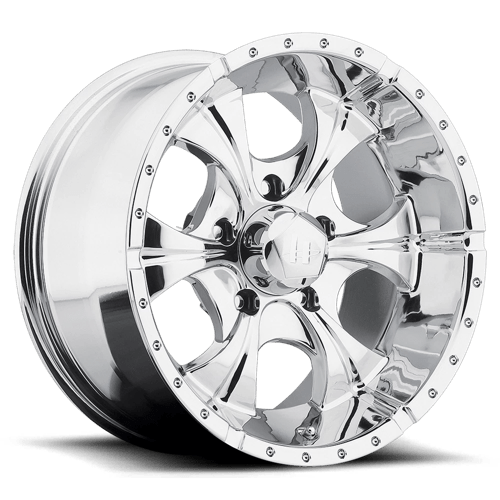 Helo HE791 17X9 5X4.5 CHROME -12MM Wheels