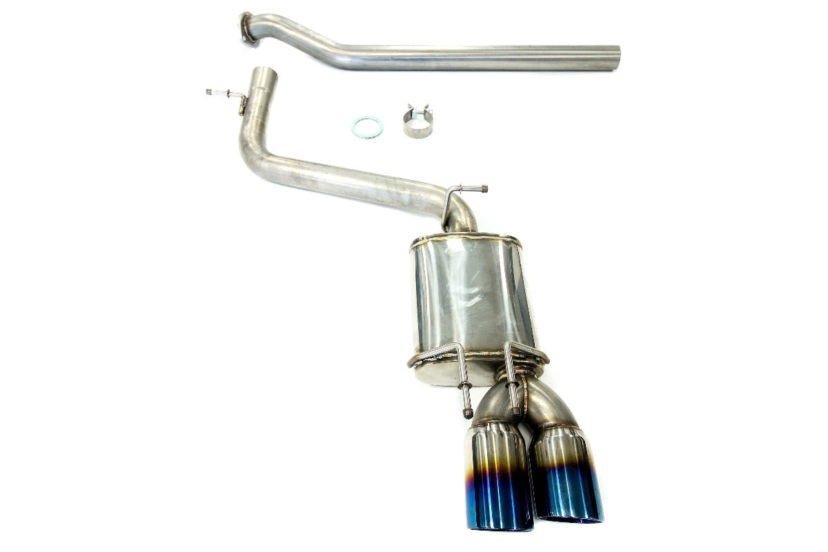 PLM Cat-Back Exhaust 2018-2024 Toyota Camry SE 2.5L - Dual Tips (Copy) Blue