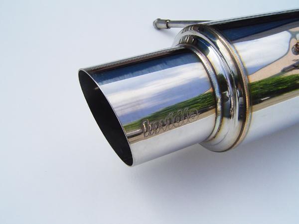 Invidia 02-07 WRX/STi 76mm N1 RACING Stainless Steel Tip Cat-back Exhaust