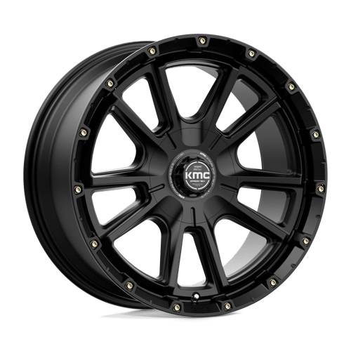 KMC KM100 20X9 6X4.5/5.5 S-BLK 18MM Wheels