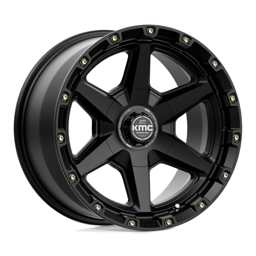 KMC KM101 17X9 6X135/5.5 S-BLK -12MM Wheels